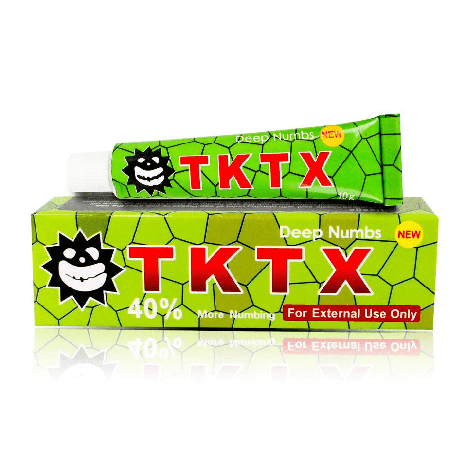 Крем анестетик замораживающий TKTX Green 40% (мазь охлаждающая)
