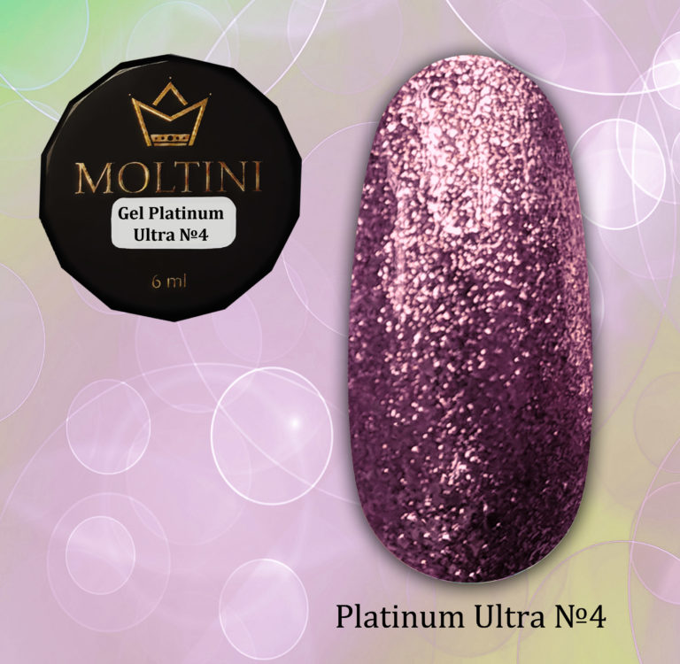 Moltini Gel-platinum Ultra №4. 6 мл.
