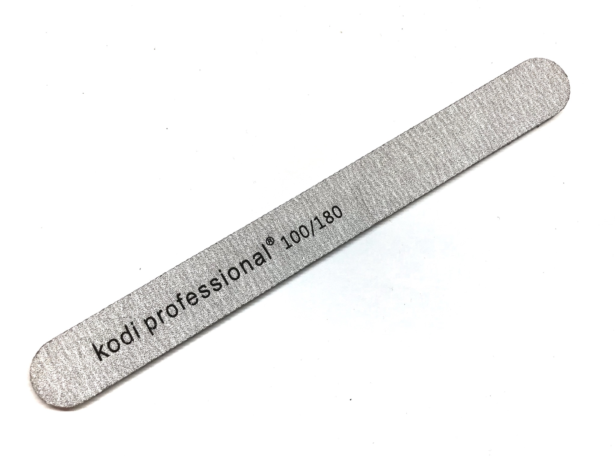Пилка Kodi Professional прямая овальная серая, 100/180