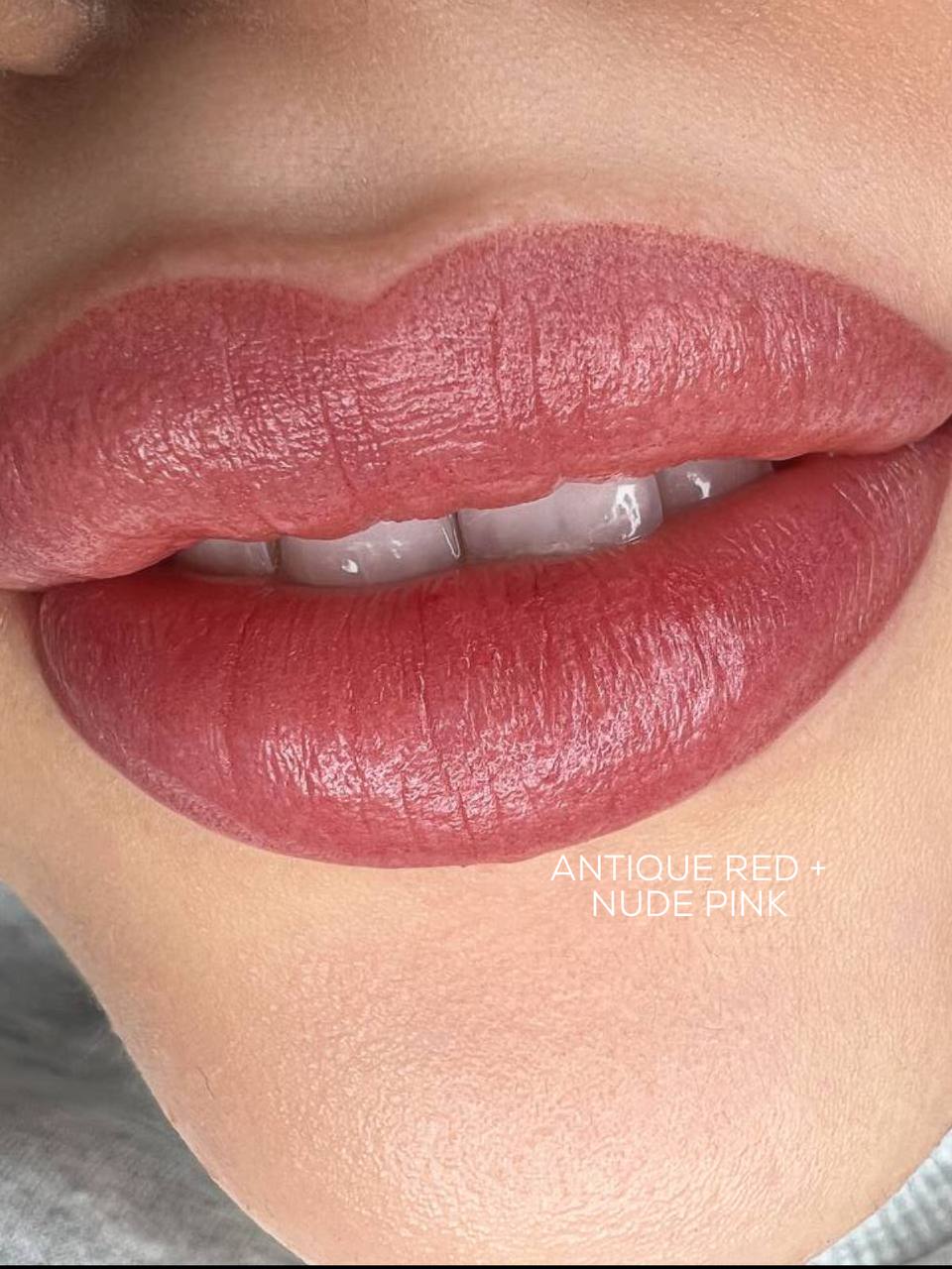Пигмент для перманентного макияжа губ iColor Antique Red, 10мл
