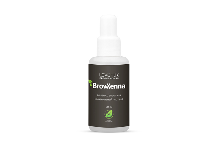 BROWXENNA (Brow Henna) Минеральный раствор, 50мл